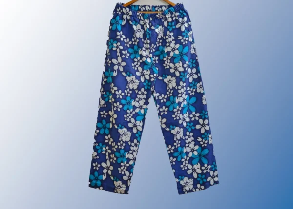Cozy Dreams Grey pajamas with light blue pants - Image 3