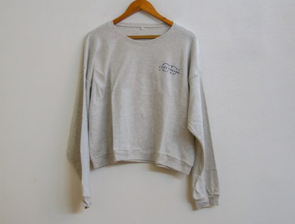 Cozy Dreams Grey pajamas with light blue pants - Image 5